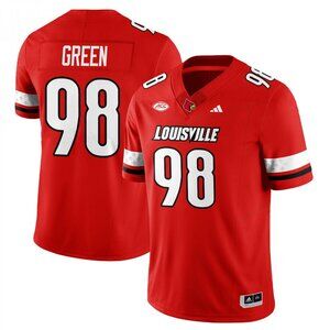 Mens Youths Kids Adonijah Green Red Stitched Jersey